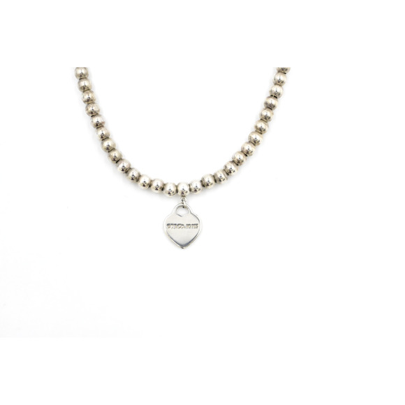 Tiffany & Co. Sterling Silver Return to Tiffany Heart Bracelet Dust Bag & Box - Picture 6 of 9